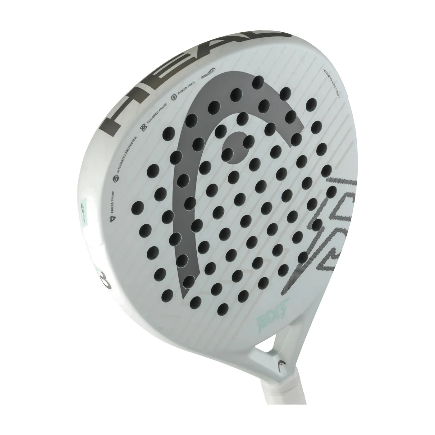 Head Bolt '26 Wit/Grijs padelracket — foto 3 van 3
