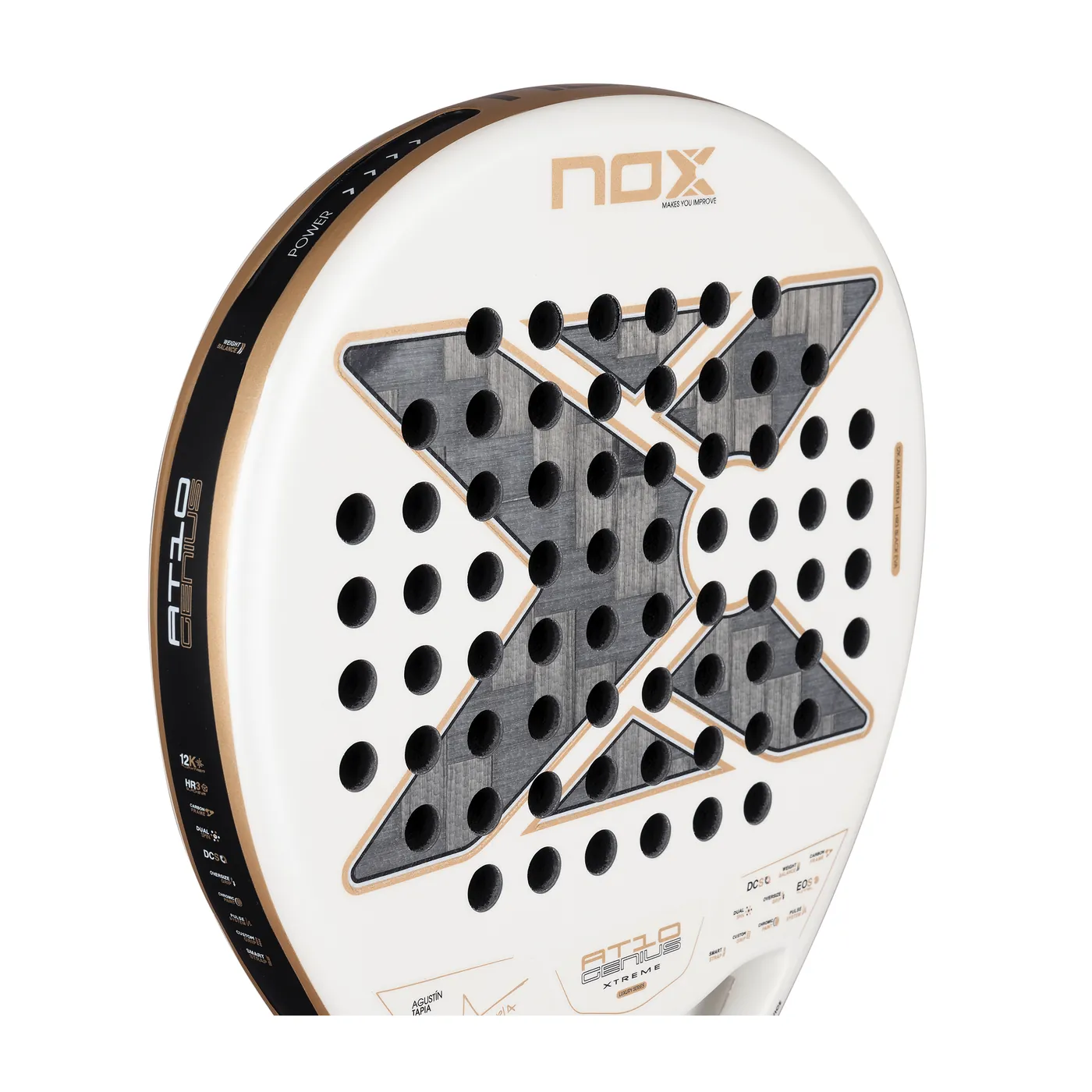 Nox AT10 Genius 12K Alum Xtrem '26 padelracket — foto 5 van 8