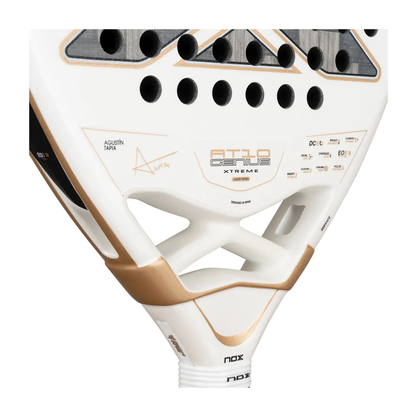Nox AT10 Genius 12K Alum Xtrem '26 padelracket — foto 6 van 8