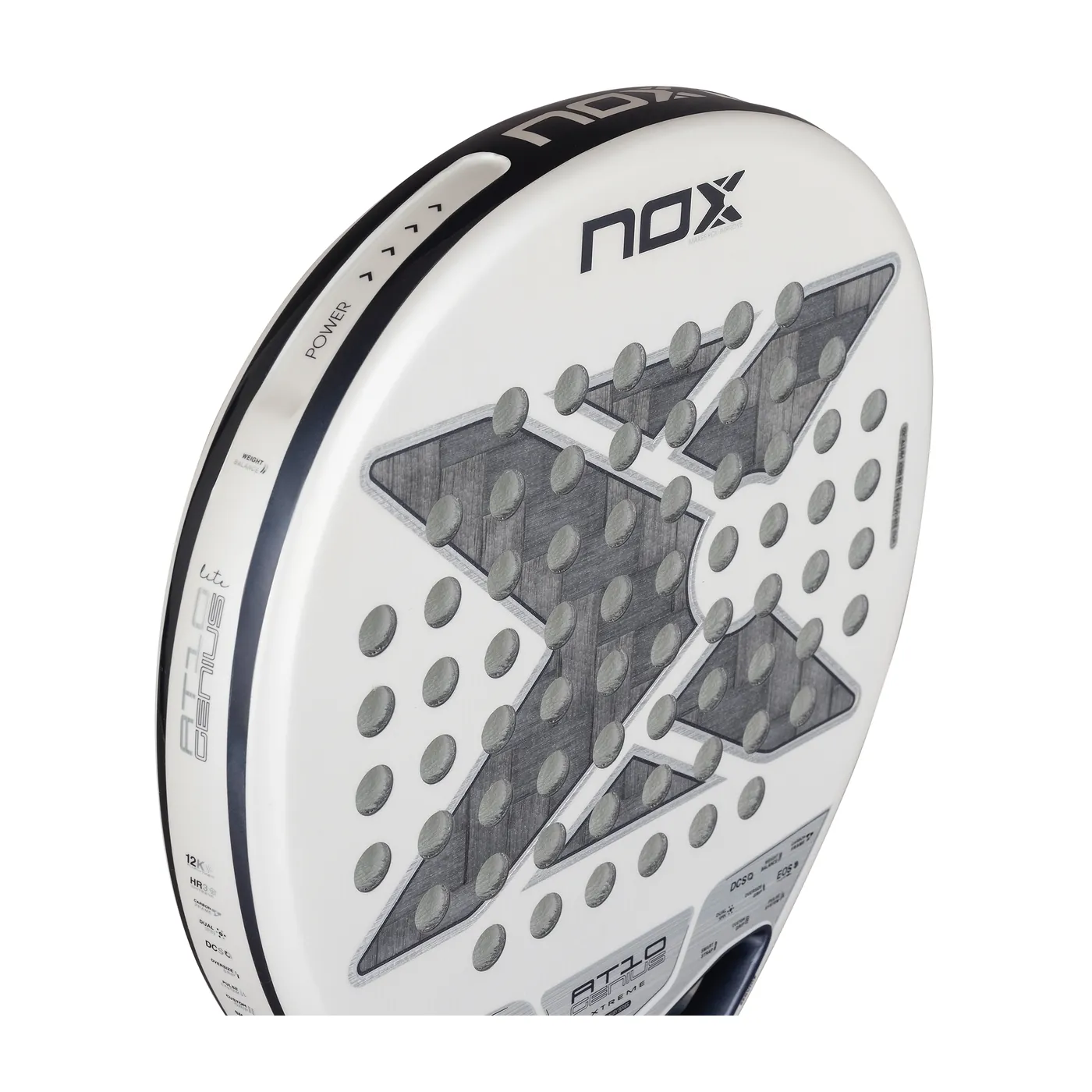Nox AT10 Genius 12K Alum Xtrem Lite '26 padelracket — foto 5 van 8
