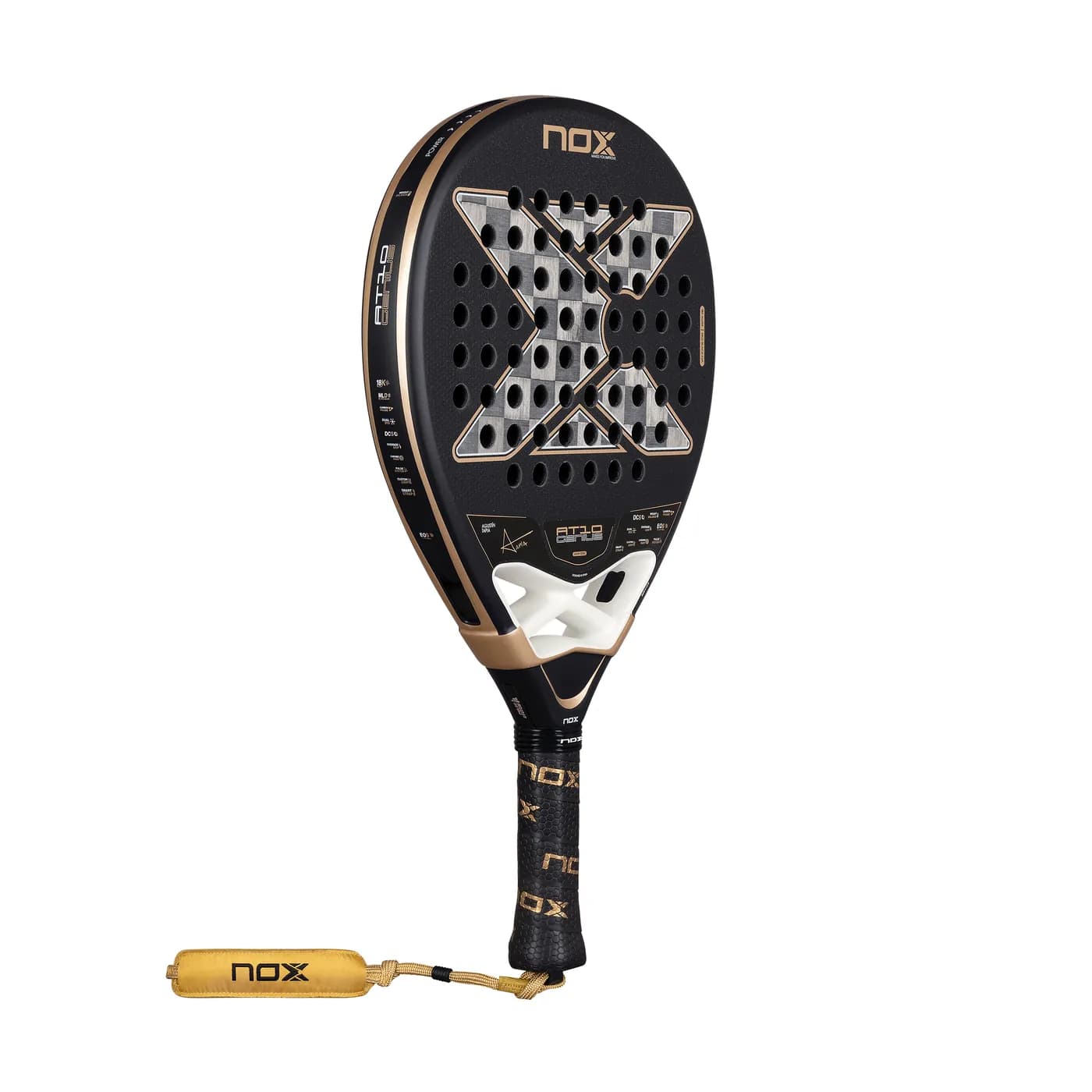 Nox AT10 Genius 18K Alum '26 padelracket — foto 2 van 8