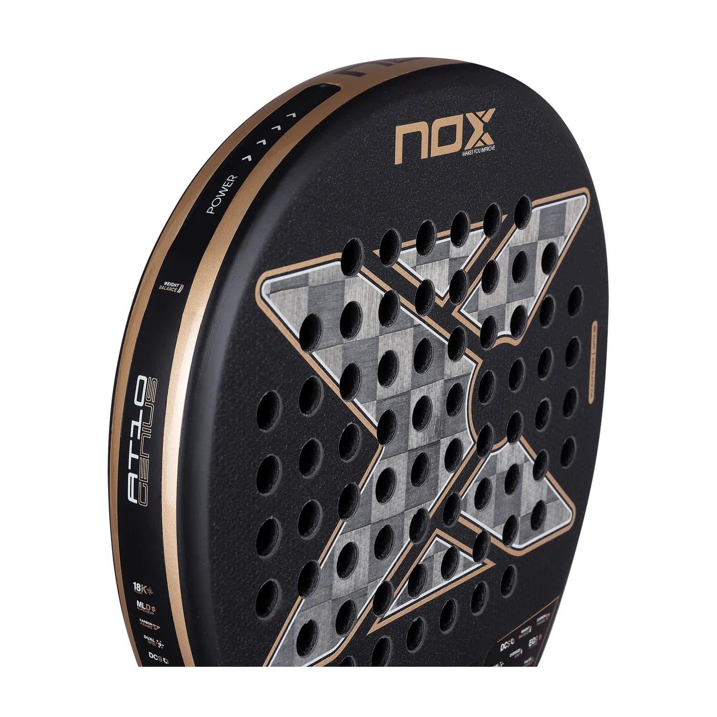 Nox AT10 Genius 18K Alum '26 padelracket — foto 5 van 8