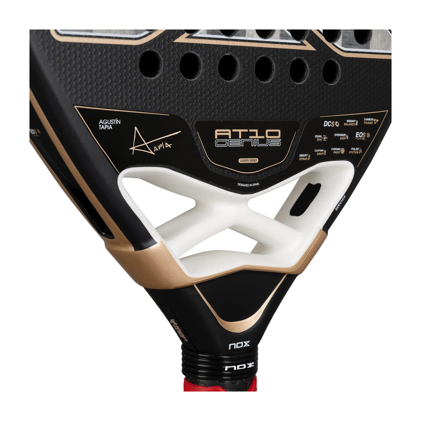 Nox AT10 Genius 18K Alum '26 padelracket — foto 6 van 8
