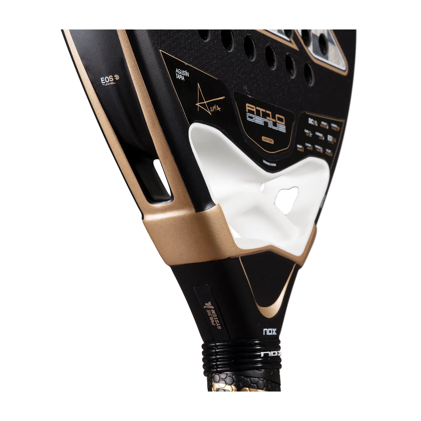 Nox AT10 Genius 18K Alum '26 padelracket — foto 8 van 8