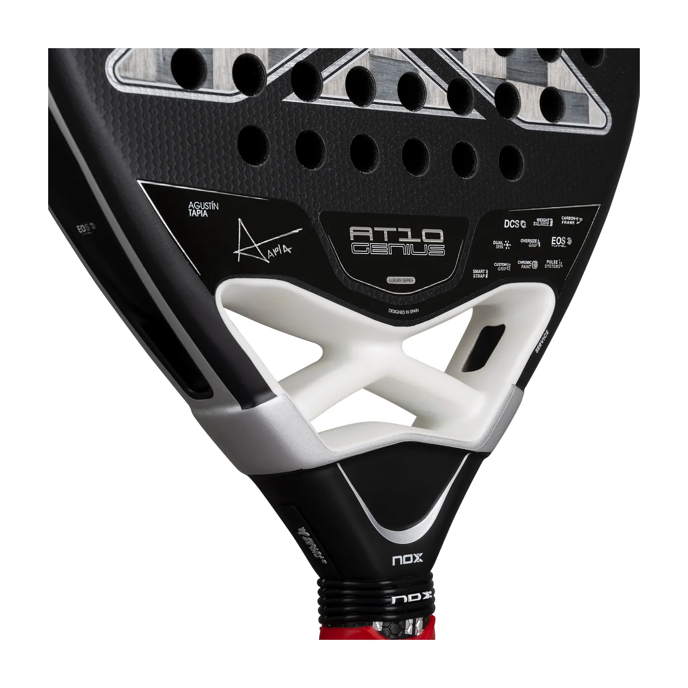 Nox AT10 Genius Attack 18K Alum '26 padelracket — foto 6 van 8