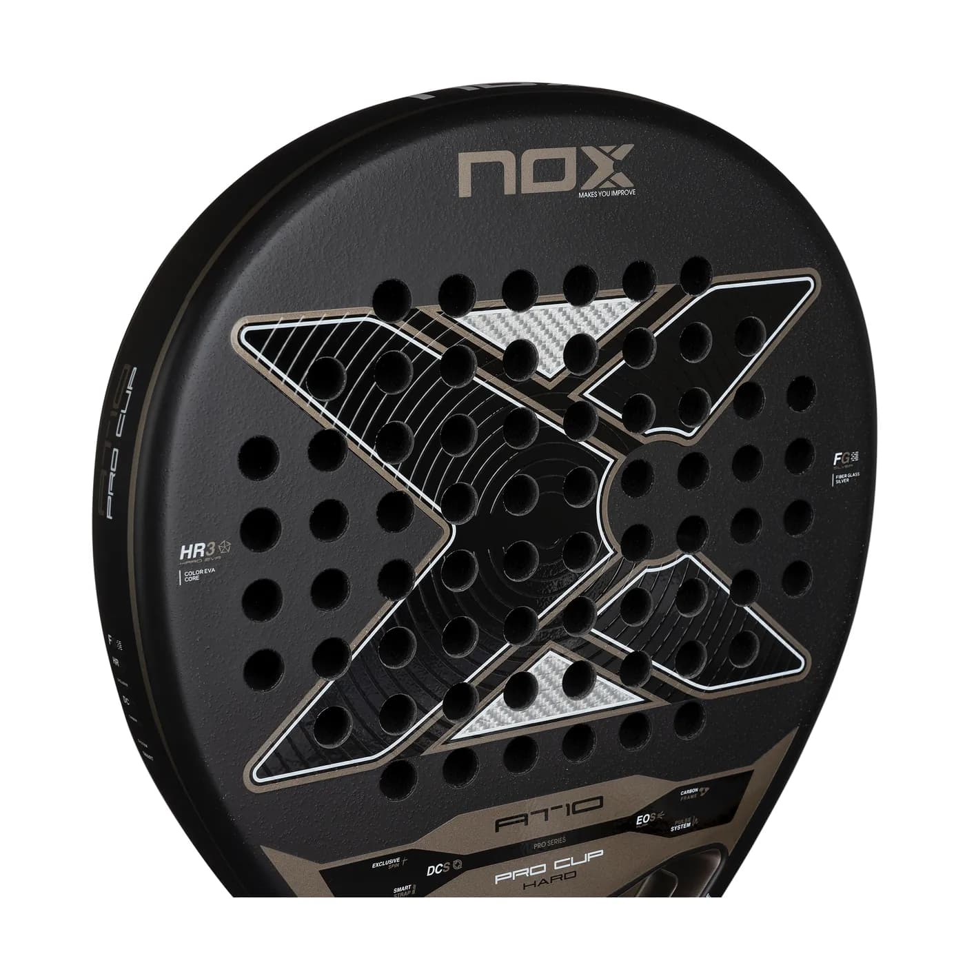 Nox AT10 Pro Cup Hard '26 padelracket — foto 5 van 8