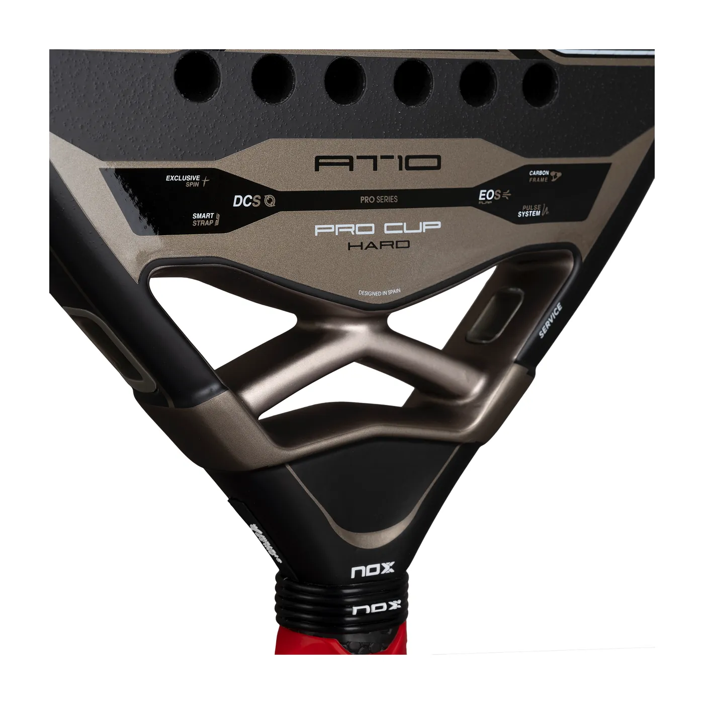 Nox AT10 Pro Cup Hard '26 padelracket — foto 6 van 8