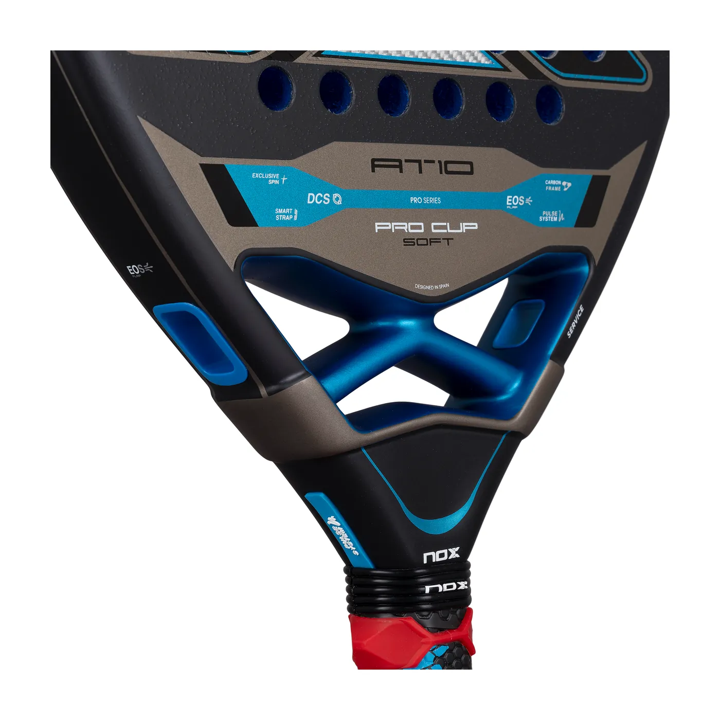Nox AT10 Pro Cup Soft '26 padelracket — foto 6 van 8