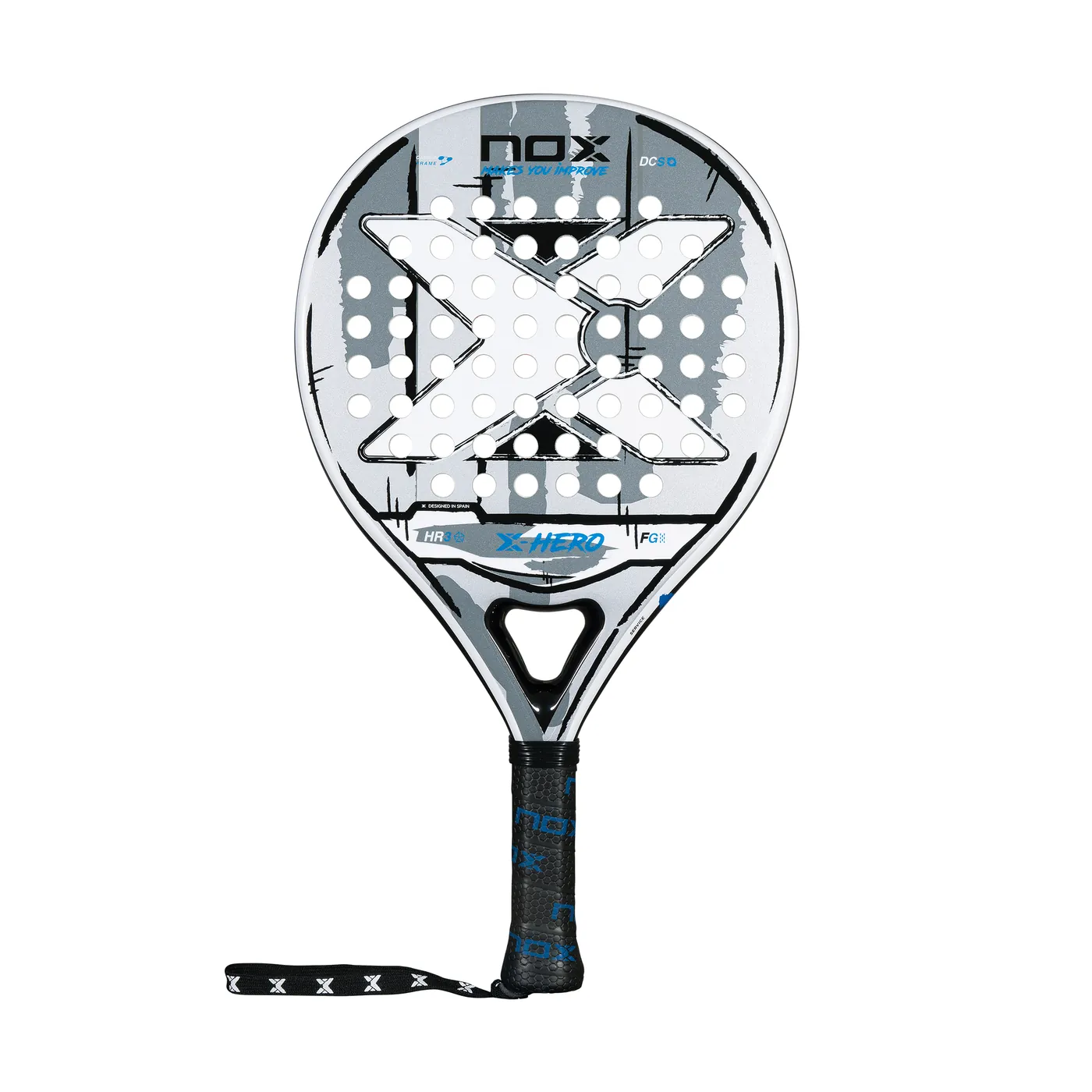 Nox X-Hero White '26 padelracket — foto 1 van 6