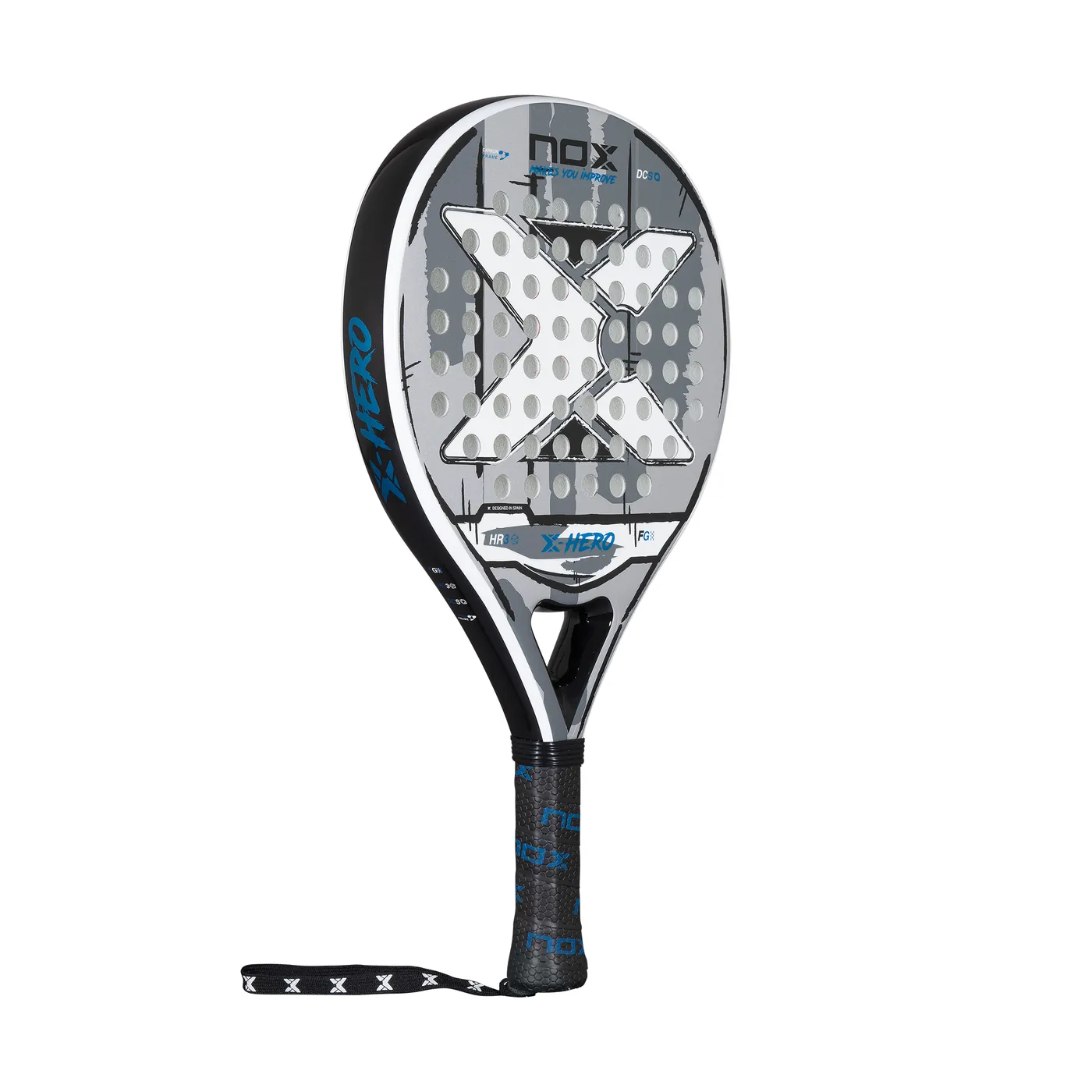 Nox X-Hero White '26 padelracket — foto 2 van 6
