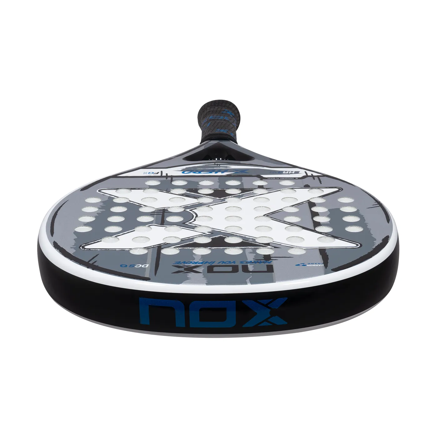 Nox X-Hero White '26 padelracket — foto 4 van 6