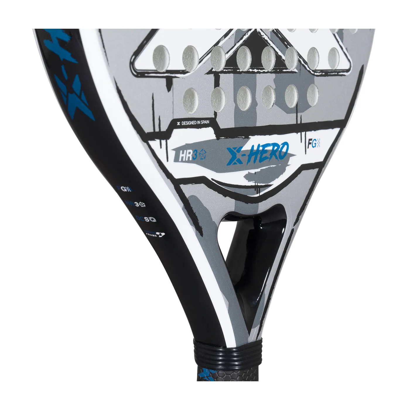 Nox X-Hero White '26 padelracket — foto 6 van 6