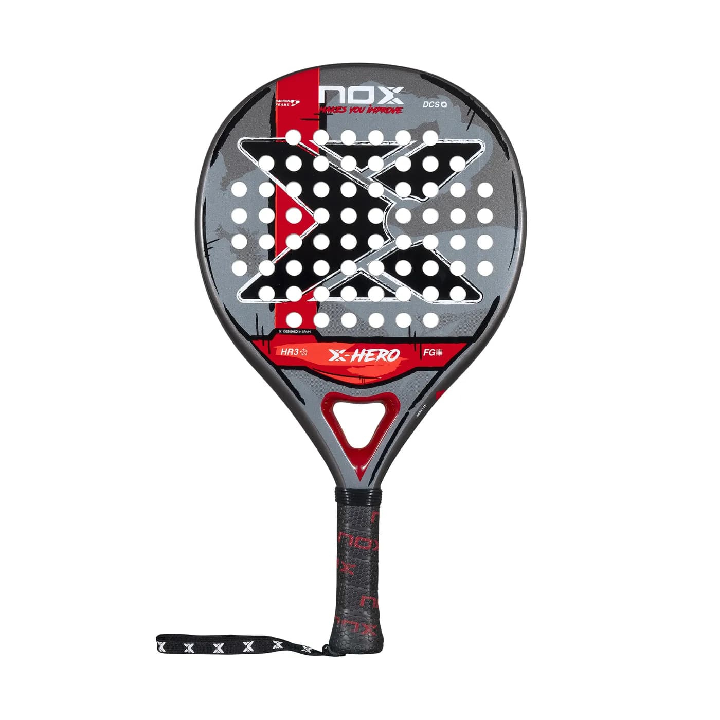 Nox X-Hero Red '26 padelracket — foto 1 van 6