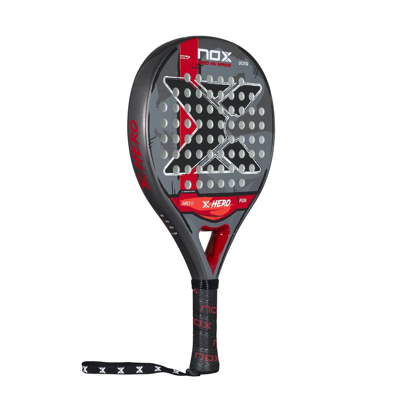 Nox X-Hero Red '26 padelracket — foto 2 van 6