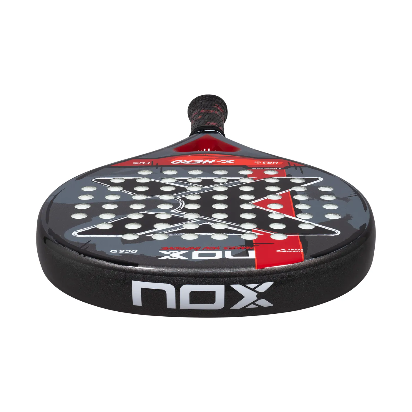 Nox X-Hero Red '26 padelracket — foto 4 van 6