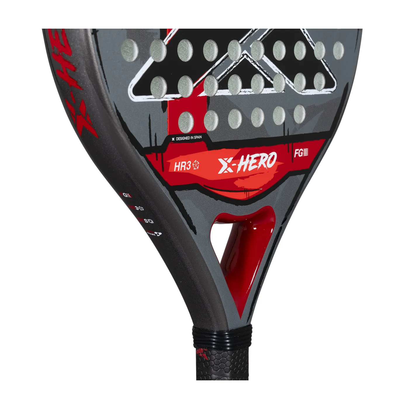 Nox X-Hero Red '26 padelracket — foto 6 van 6