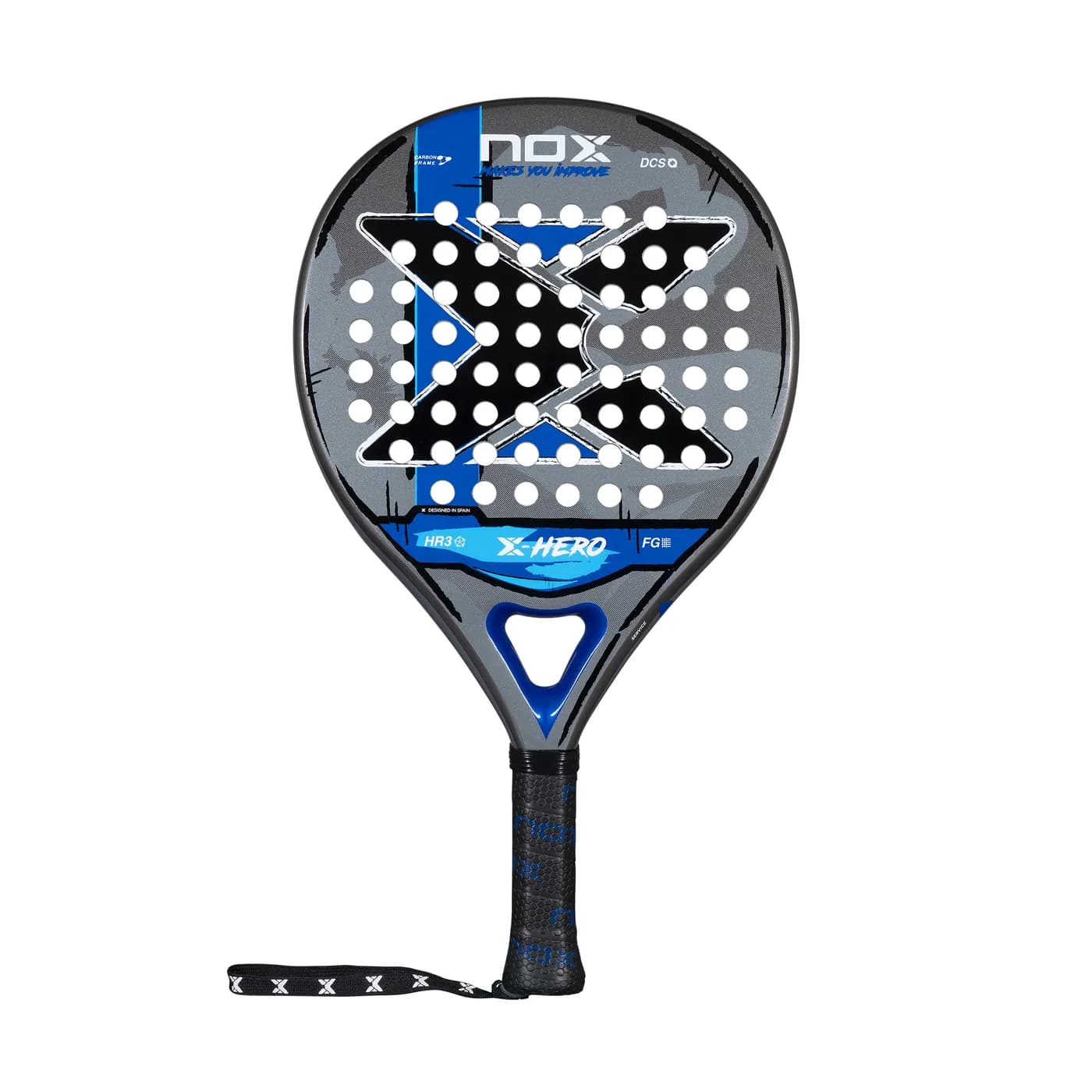 Nox X-Hero Blue '26 padelracket — foto 1 van 6