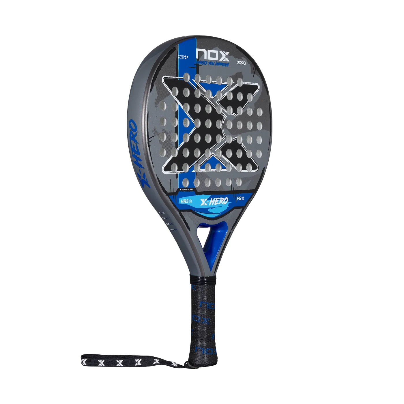Nox X-Hero Blue '26 padelracket — foto 2 van 6