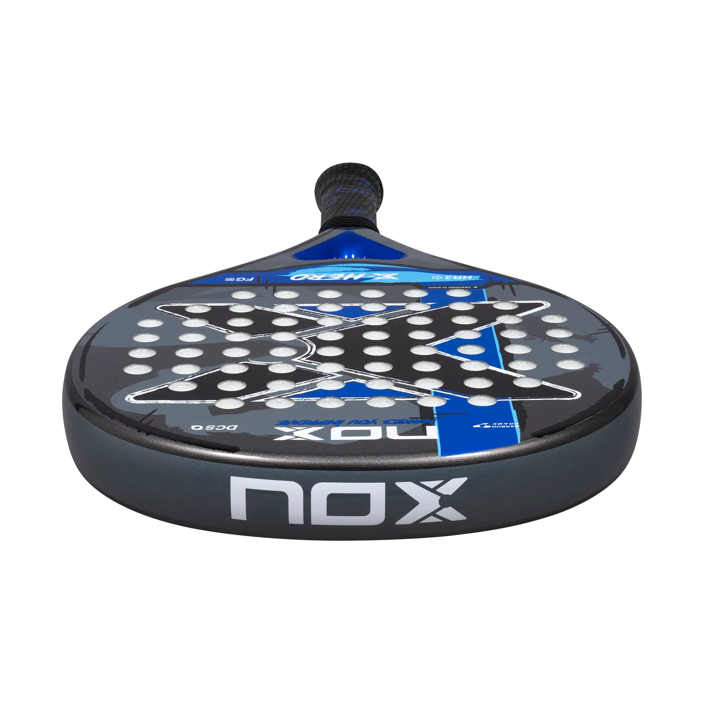 Nox X-Hero Blue '26 padelracket — foto 4 van 6