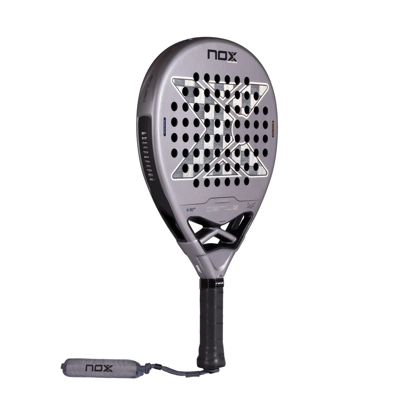 Nox Genius 18K Alum '27 padelracket — foto 2 van 11