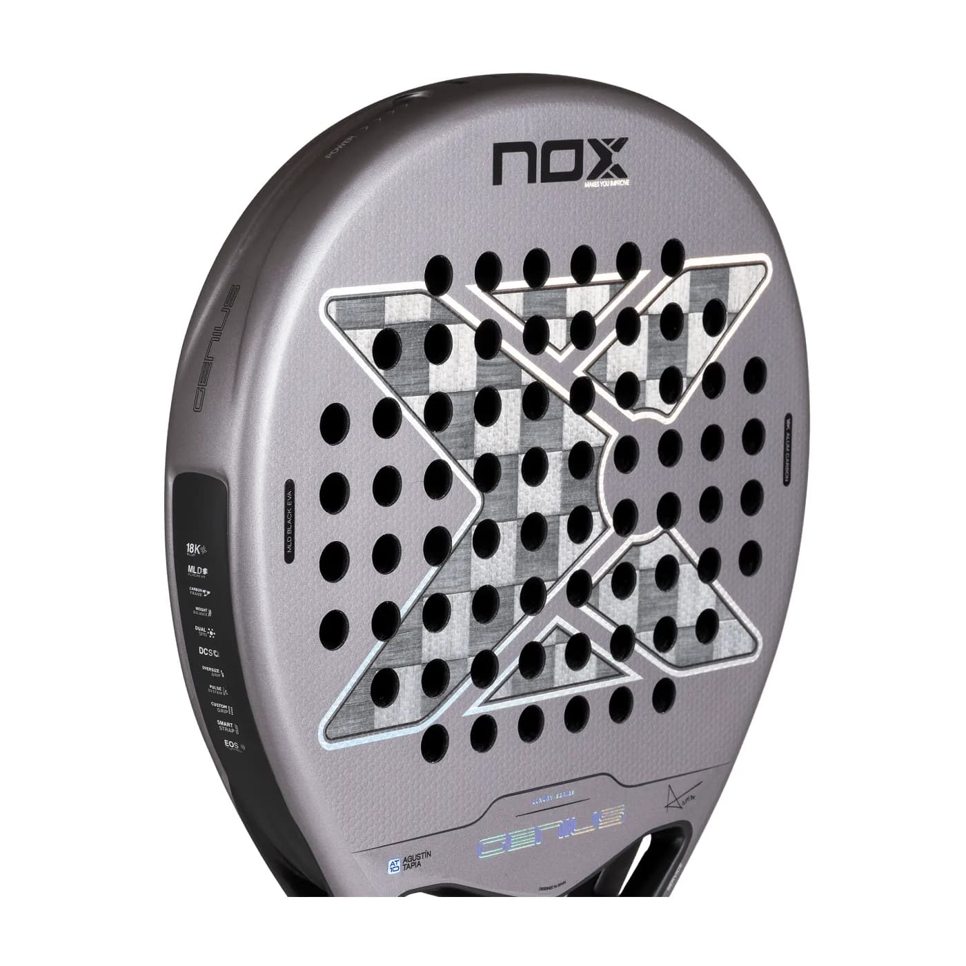 Nox Genius 18K Alum '27 padelracket — foto 5 van 11