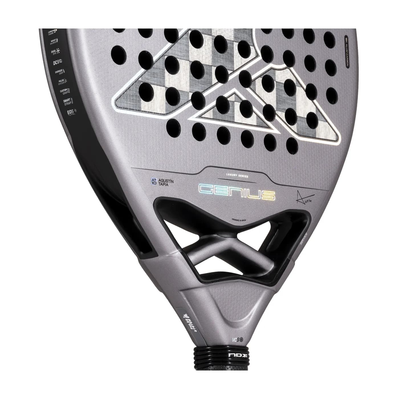Nox Genius 18K Alum '27 padelracket — foto 6 van 11