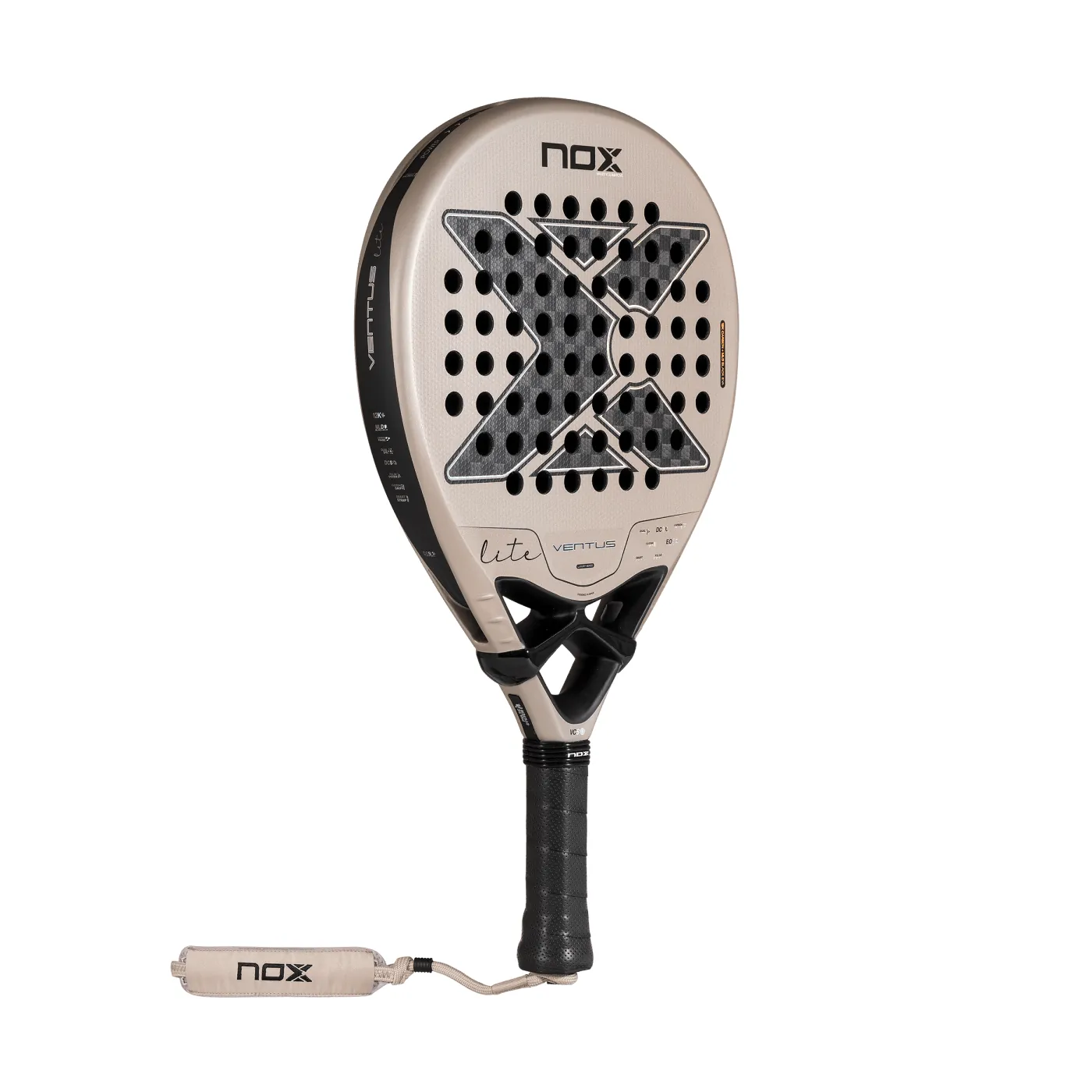 Nox Ventus Hybrid 12K Lite '27 padelracket — foto 2 van 8
