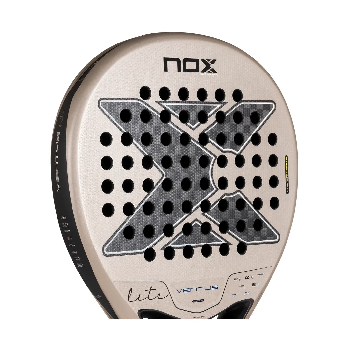 Nox Ventus Hybrid 12K Lite '27 padelracket — foto 5 van 8