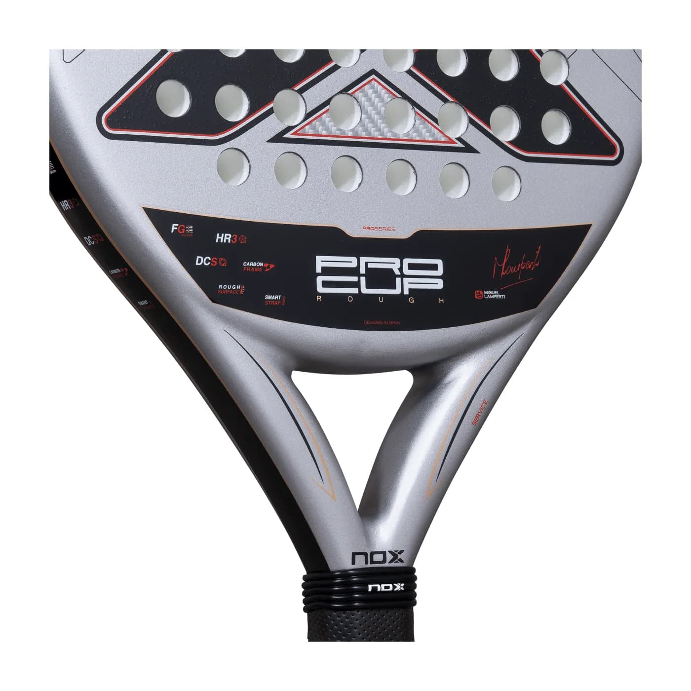 Nox ML10 Pro Cup Rough '27 padelracket — foto 6 van 8