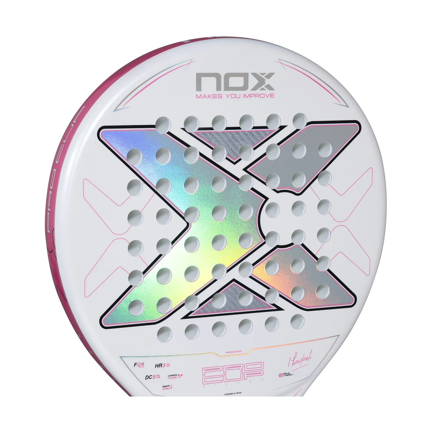 Nox ML10 Pro Cup Silver '27 padelracket — foto 5 van 8