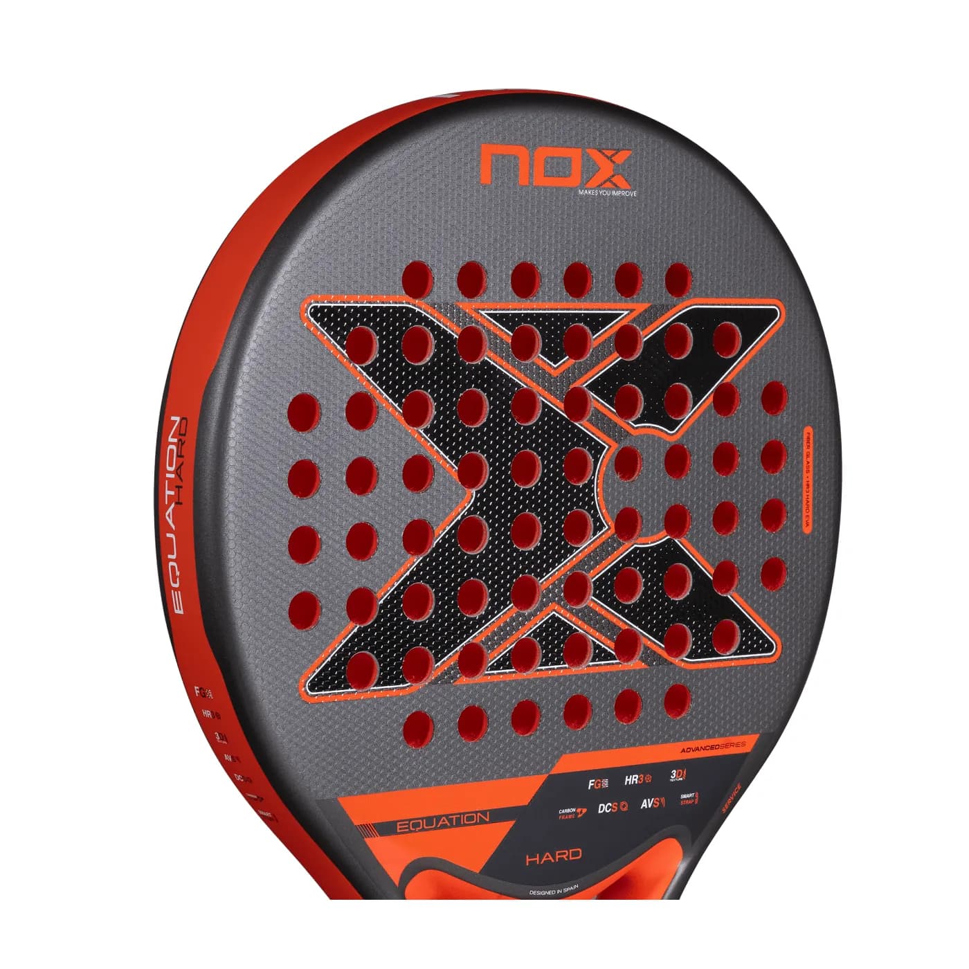 Nox Equation Hard Advanced '27 padelracket — foto 5 van 8