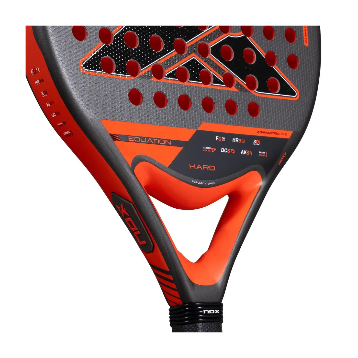 Nox Equation Hard Advanced '27 padelracket — foto 6 van 8