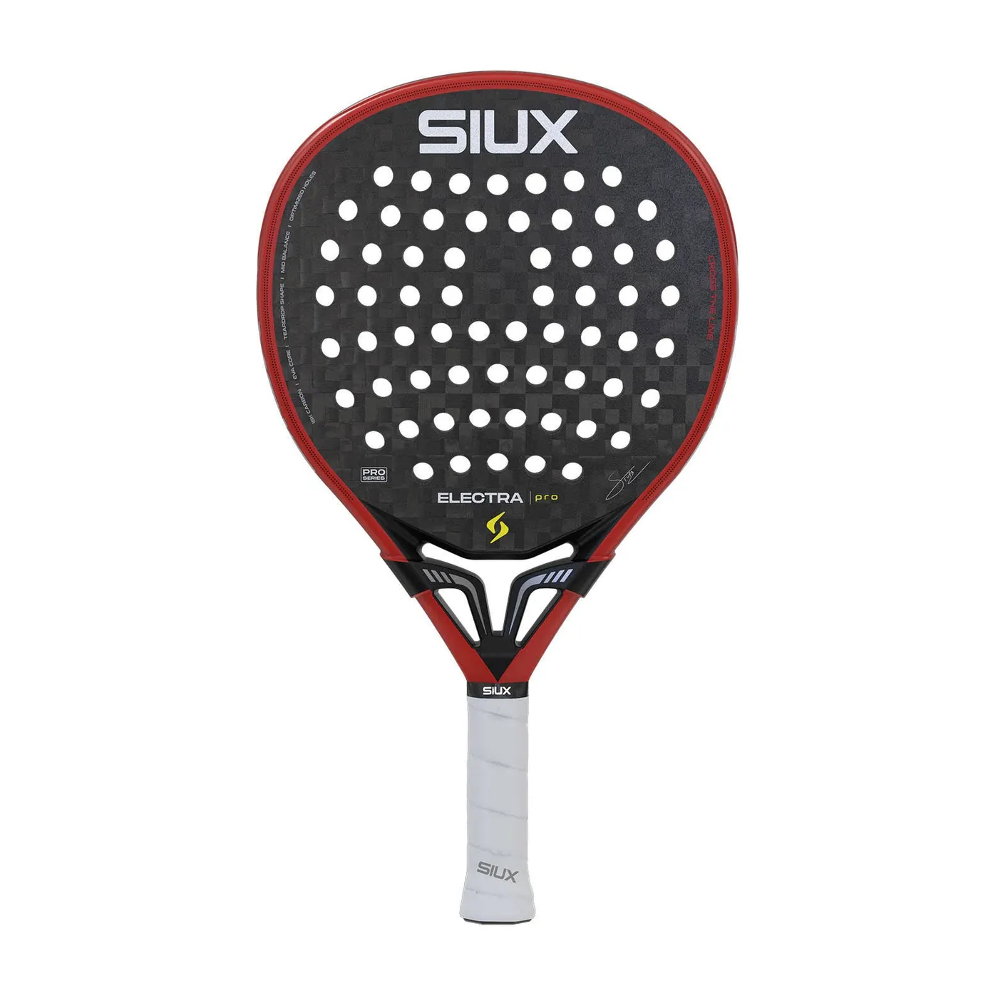 Siux Electra Pro Fire Red '26 padelracket — foto 1 van 7