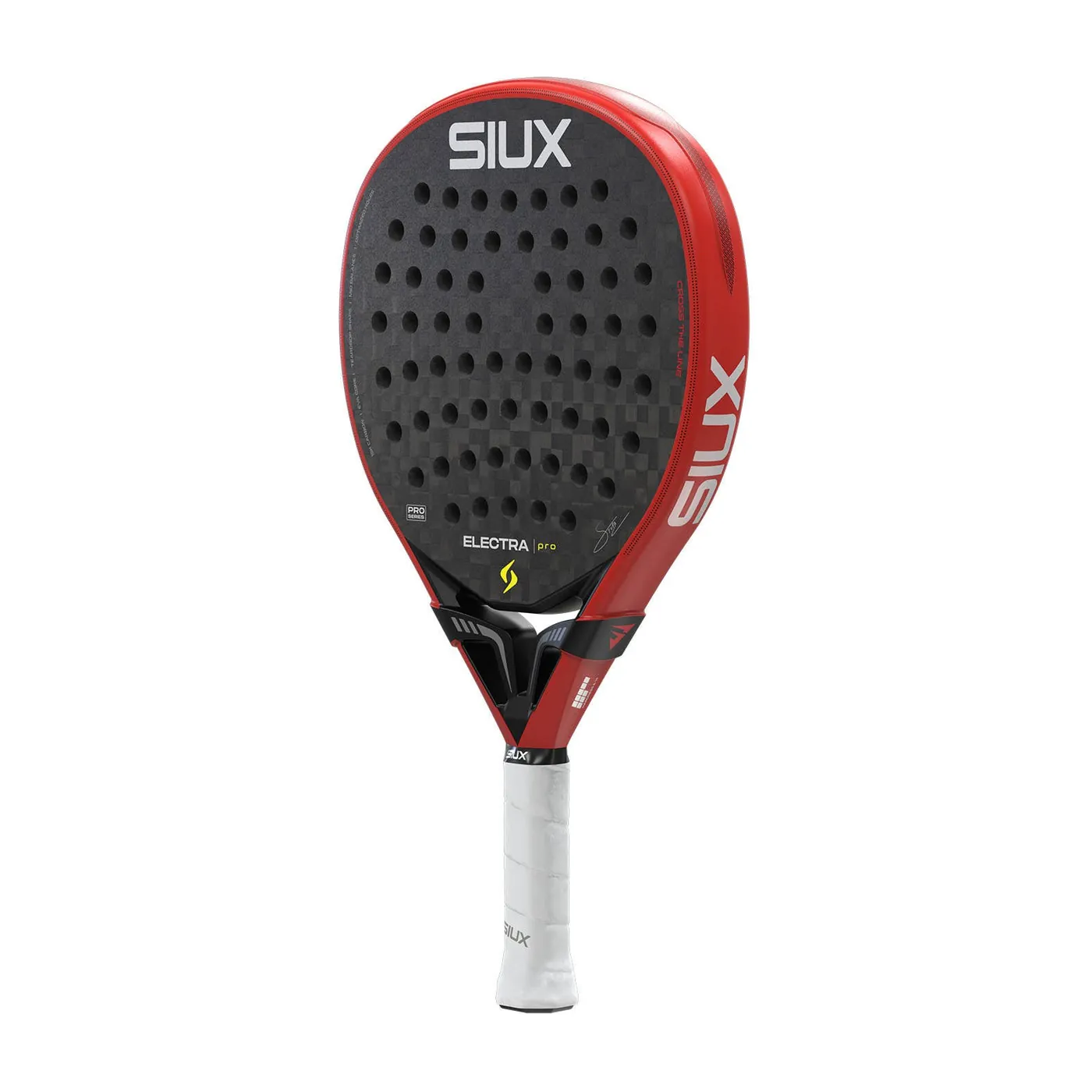 Siux Electra Pro Fire Red '26 padelracket — foto 3 van 7