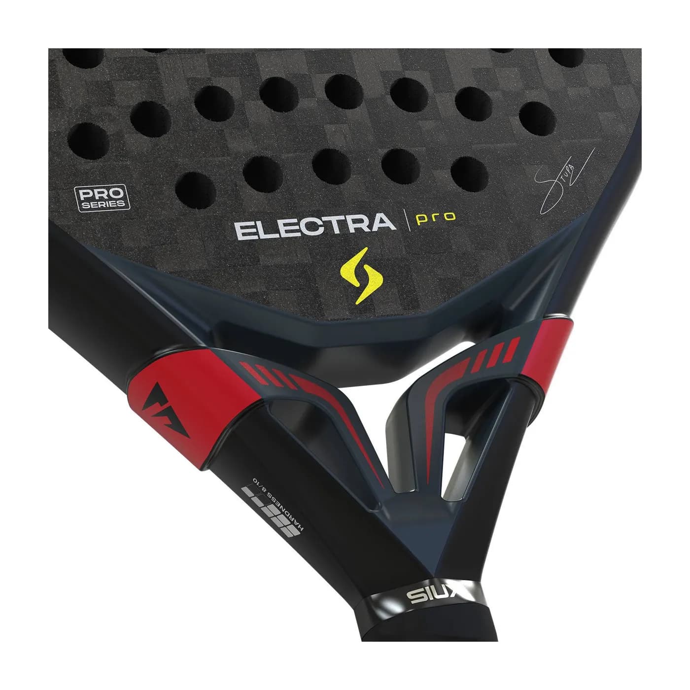 Siux Electra Pro Shadow Red '26 padelracket — foto 6 van 7