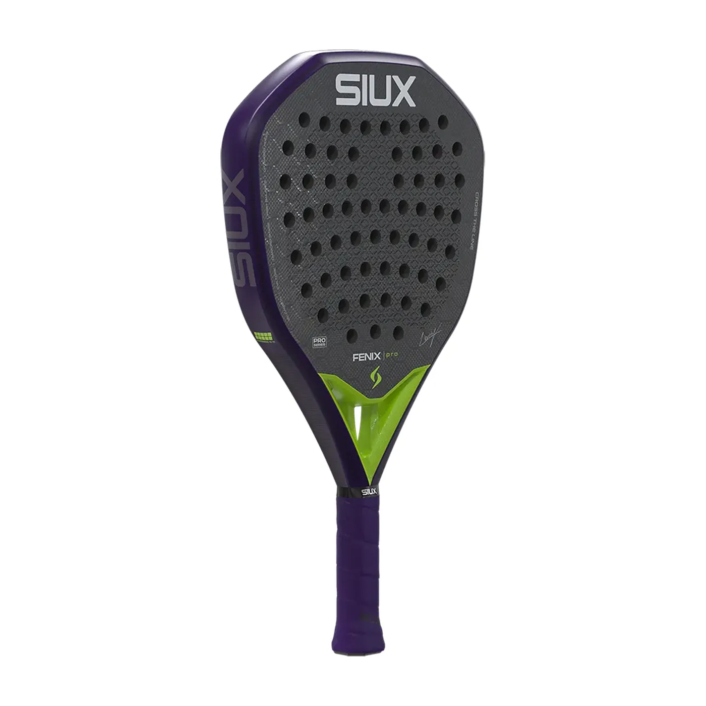 Siux Fenix Pro Glow Purple '26 padelracket — foto 4 van 8