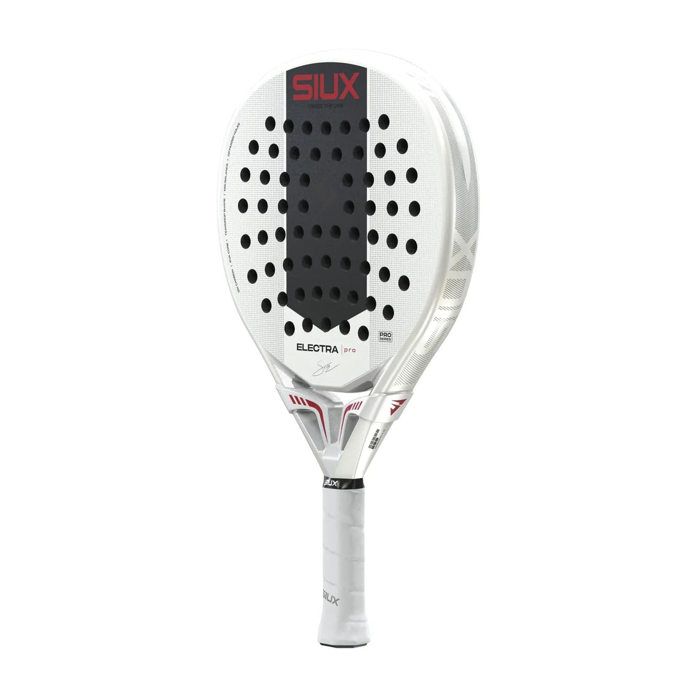 Siux Electra Pro White '27 padelracket — foto 2 van 8