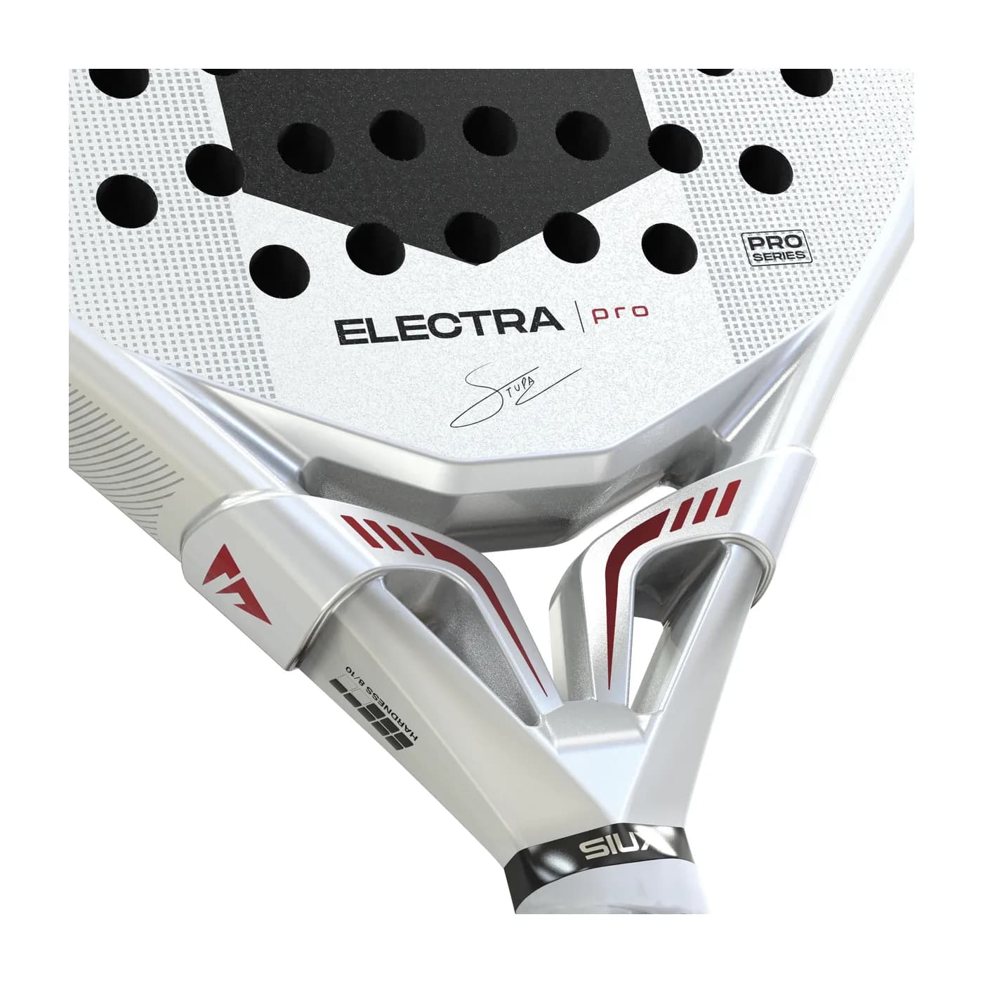 Siux Electra Pro White '27 padelracket — foto 5 van 8