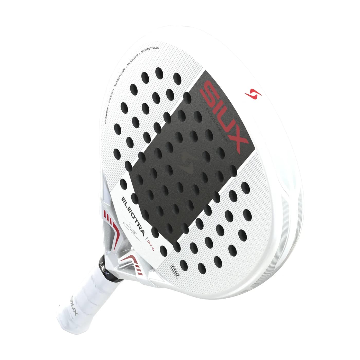Siux Electra Pro White '27 padelracket — foto 8 van 8