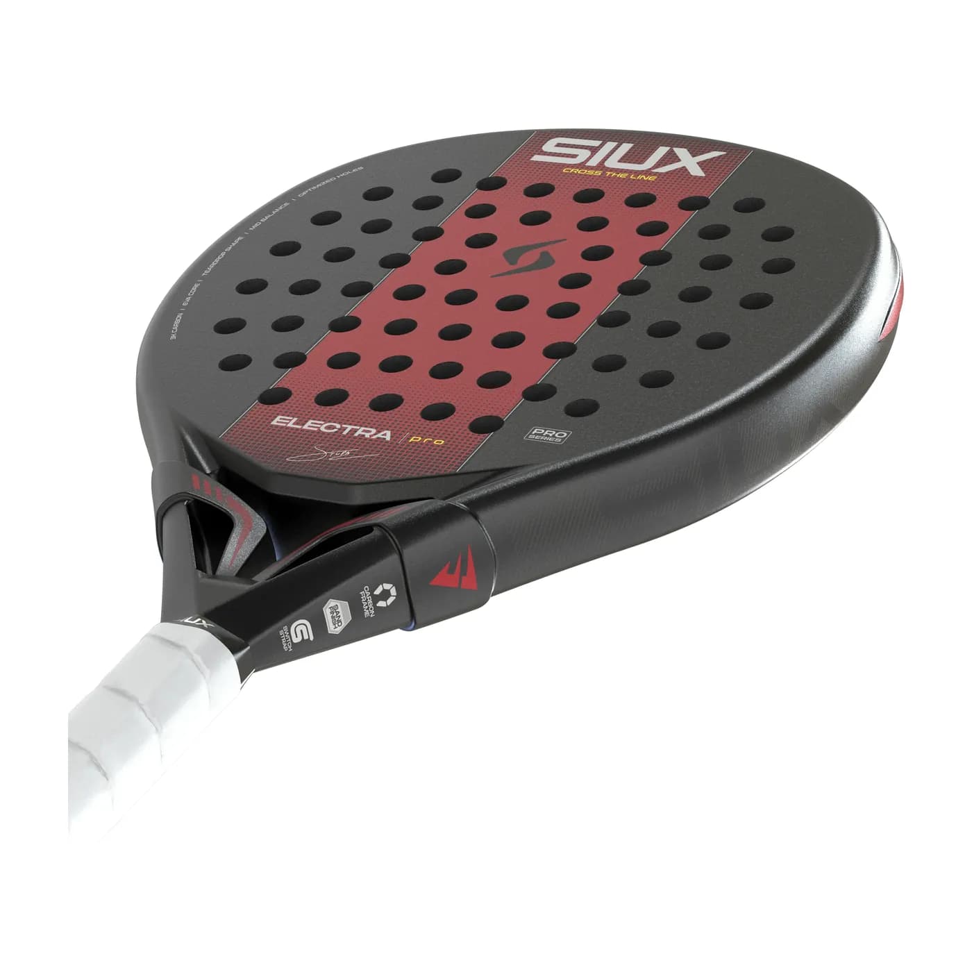 Siux Electra Pro Red '27 padelracket — foto 7 van 8