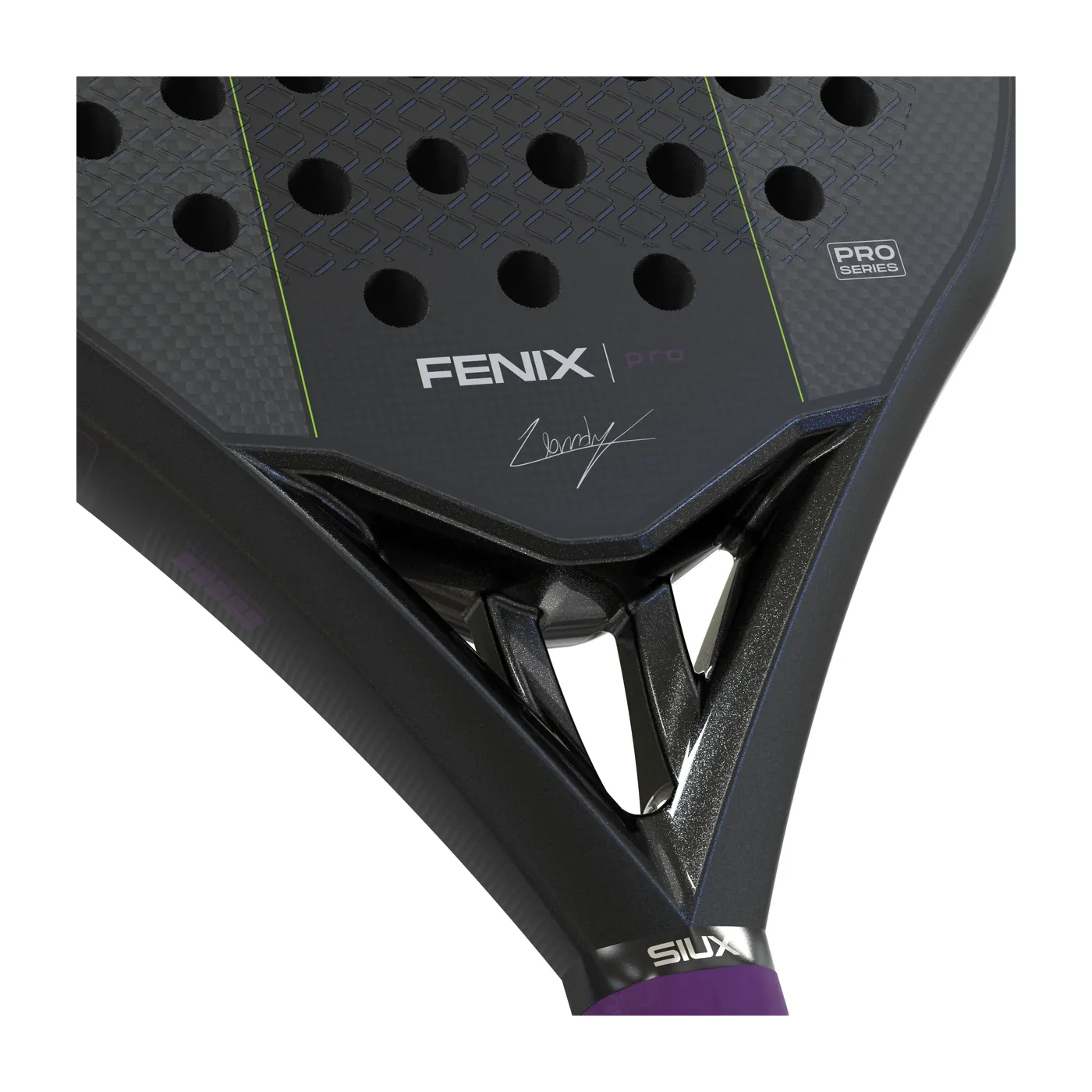 Siux Fenix Pro Black '27 padelracket — foto 5 van 8