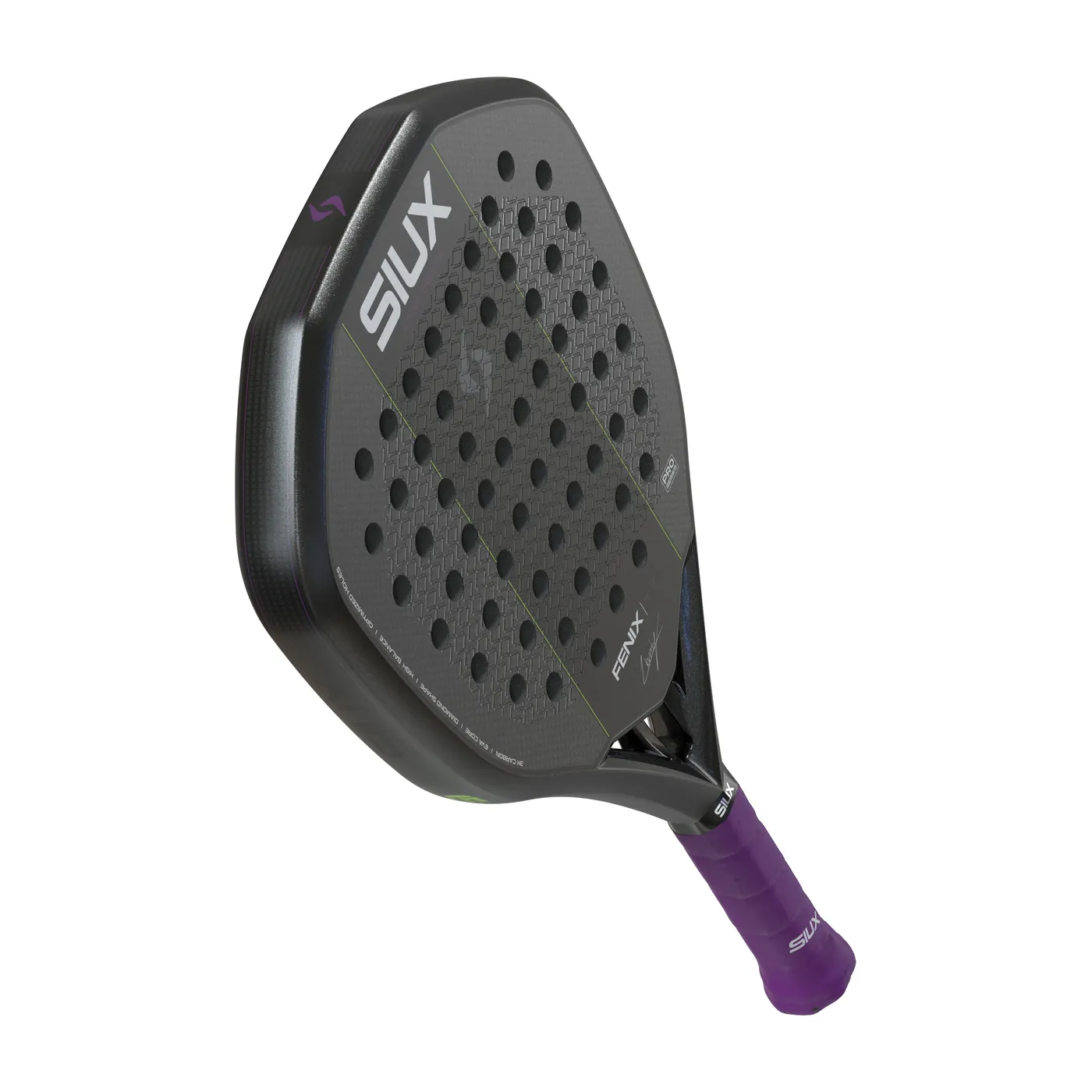 Siux Fenix Pro Black '27 padelracket — foto 8 van 8