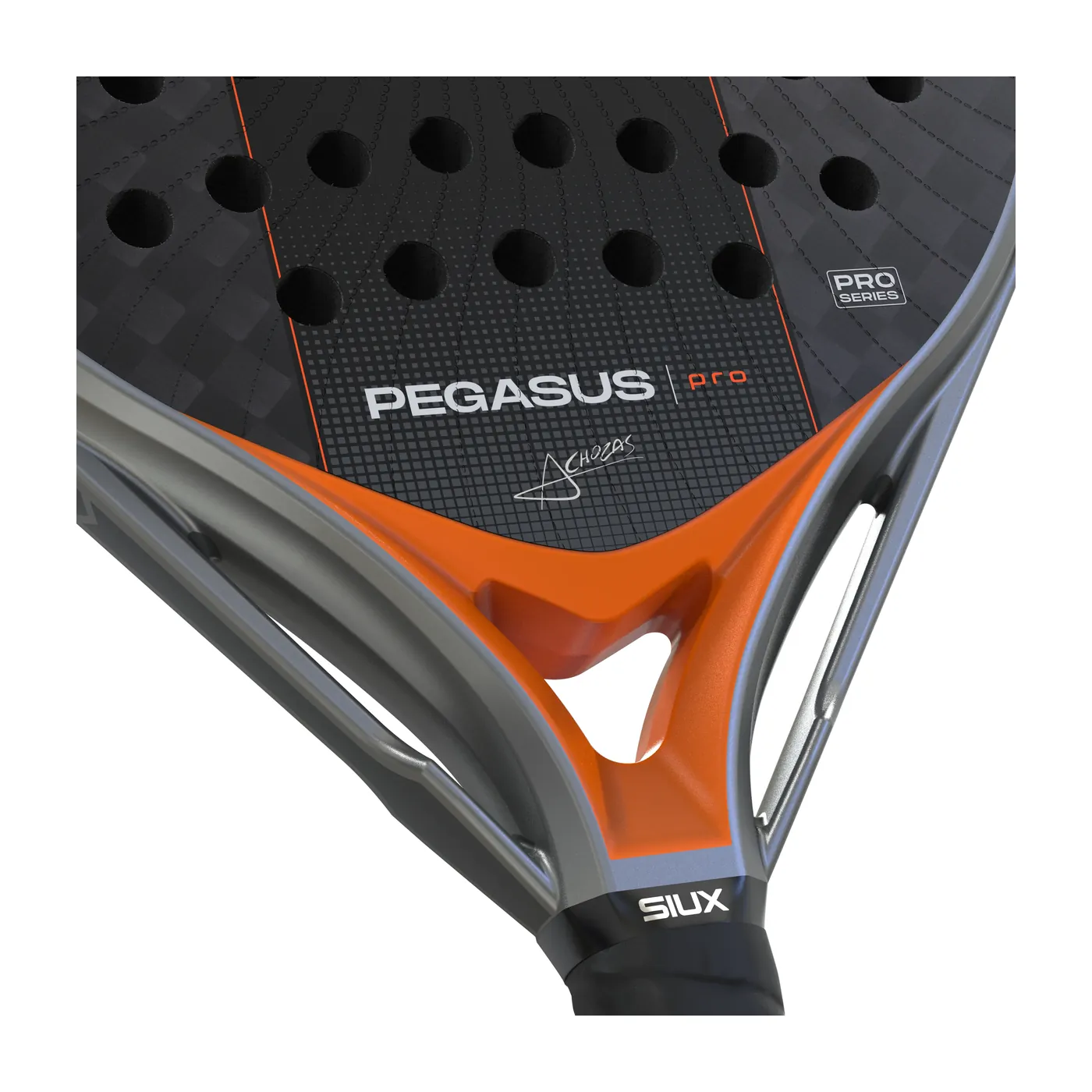 Siux Pegasus Pro Silver '27 padelracket — foto 5 van 8