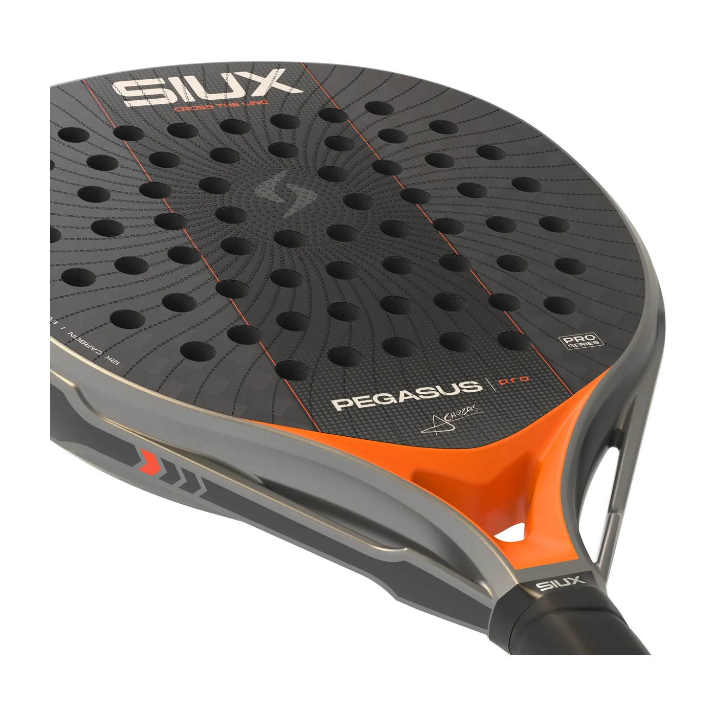 Siux Pegasus Pro Silver '27 padelracket — foto 8 van 8