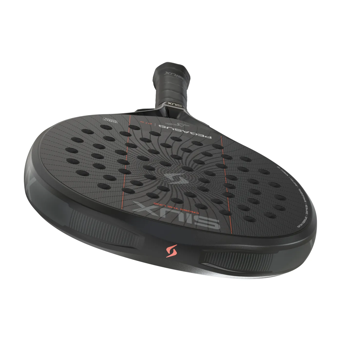 Siux Pegasus Pro Black '27 padelracket — foto 6 van 8