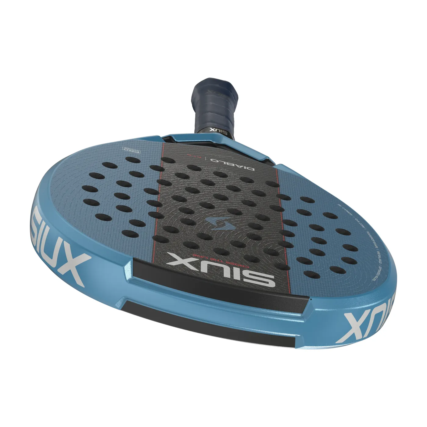 Siux Diablo Pro Metallic Blue '27 padelracket — foto 6 van 8