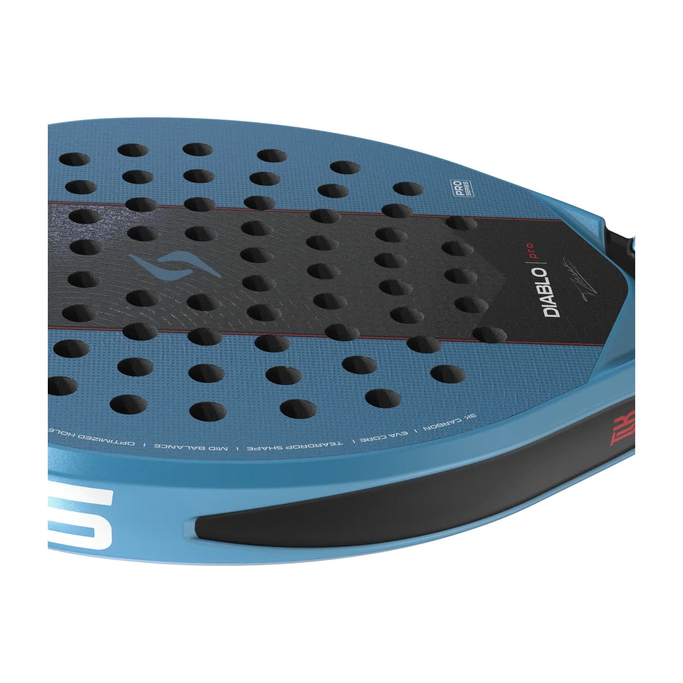 Siux Diablo Pro Metallic Blue '27 padelracket — foto 8 van 8