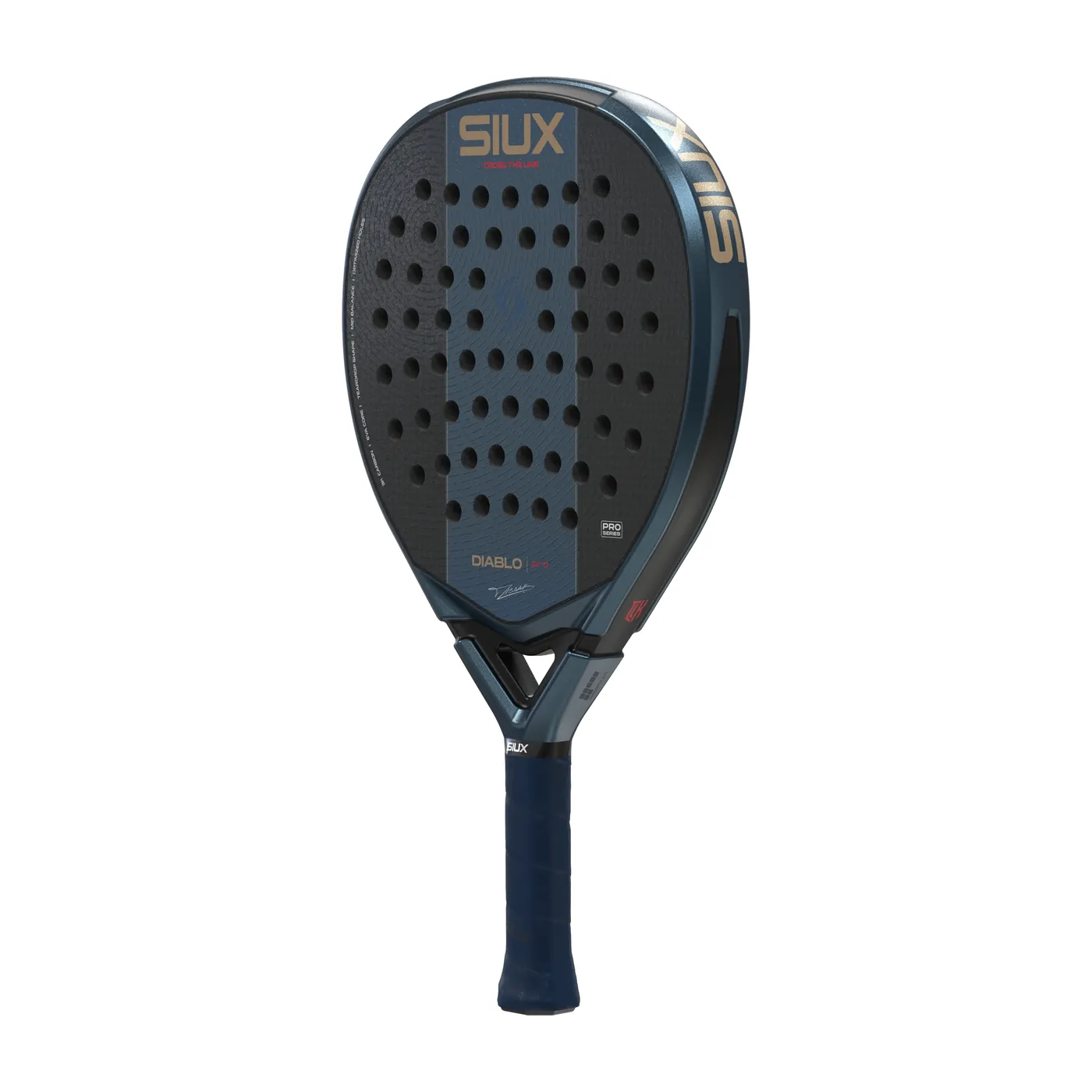 Siux Diablo Pro Marine Blue '27 padelracket — foto 2 van 8